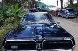 1968 Ford Mercury Cougar 2-door AT Black For Sale 