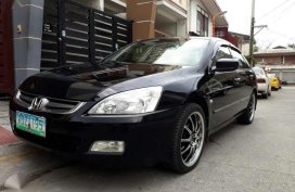 Honda Accord 2005 2.0 Gas AT Black For Sale 