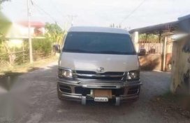 Toyota Hiace Grandia 2008 Manual White For Sale