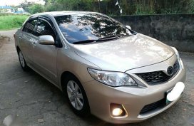 Toyota Corolla Altis G 2012 1.6 VVTi Beige For Sale 