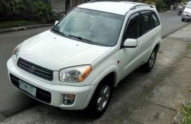 Toyota Rav4 2002 Automatic White SUV For Sale 