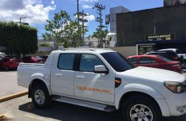 2010 Ford Ranger Wildtrak 2.5L White For Sale 