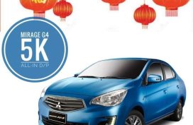 5K ALL-IN DP FOR 2017 Mitsubishi MIRAGE G4 Lowest Downpayment