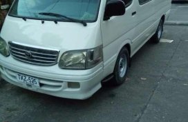 Toyota Hiace 2002 model good running condition. 
