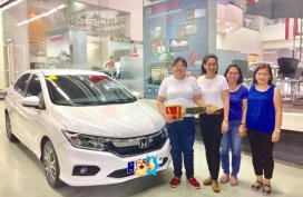 2018 HONDA CITY 23k Dp TAFFETA WHITE