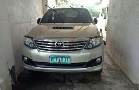 Toyota Fortuner manual 2013 for sale