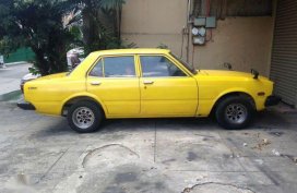 Toyota Corona Manual Sedan Yellow For Sale 