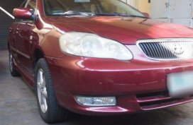 For Sale! 2003 Toyota Corolla (acquired 2004) 1.8 G 