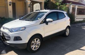 Ford Ecosport 2014 All Stock MT White For Sale 