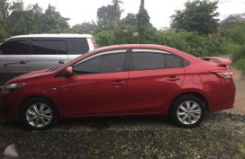Toyota Vios E 2015 Manual Red Sedan For Sale 