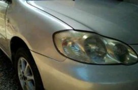 Toyota Corolla Altis E 2004 AT Silver Sedan For Sale 