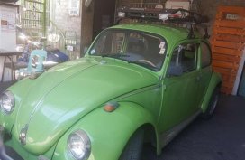 1972 Volkswagen Bettle Econo Green For Sale 
