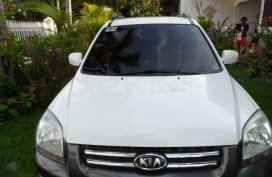 2007 Kia Sportage Diesel 4X4 White SUV For Sale 