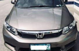 Honda Civic 2013 Automatic Brown For Sale 