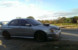 Subaru WRX STI 2004 Silver Sedan Very Fresh For Sale 