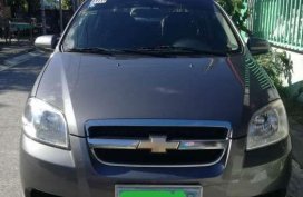 Chevrolet Aveo 2012 Gray Very Fresh For Sale 