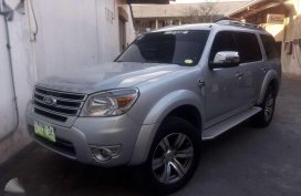 Ford Everest 2012 Matic 4x2 Silver For Sale 