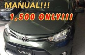 Toyota Vios Summer Promo 1500k Downpayment 2018 for sale