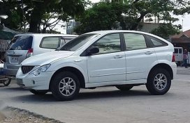 Ssangyong Actyon 2009 CRDi White HB For Sale 