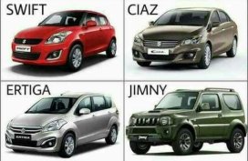 2018 SUZUKI Ertiga1.4L Celerio1.0L Swift1.2L Ciaz1.4L for sale