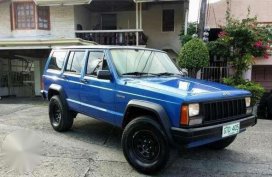 1997 Jeep Cherokee 4x4 Blue SUV For Sale 