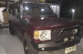 1980 Mitsubishi Pajero Gen 1 Red For Sale 