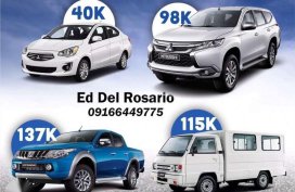 Mitsubishi Mirage L300 Montero Strada Low DP 2018 for sale