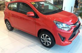 2018 TOYOTA Wigo 1.0G AT New Units For Sale 