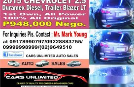 2015 Chevrolet 2.5 CARS UNLIMITED Auto Sales