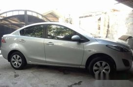 Mazda 2 Color Silver Manual model 2014