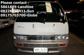 2014 NISSAN URVAN ESCAPADE 12S DIESEL MT