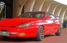 Hyundai Coupe Tiburon 1999 Red For Sale 