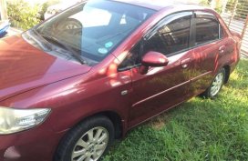 Honda City 2008 Well kept Red Sedan For Sale 
