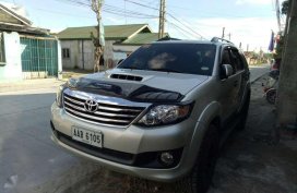 Toyota Fortuner 2014 Model Silver SUV For Sale 