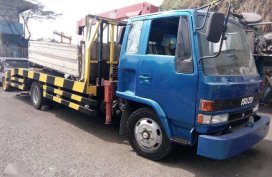 isuzu Dropside Elf 2004 4be1 NPR 14ft Self loader forward