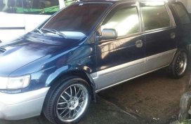 Mitsubishi Spacewagon Diesel Van Blue For Sale 