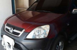 Honda CRV Gen 2 2003 AT Red SUV For Sale 