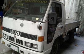 Isuzu Elf NKR Dropside 4W 4BE1 Rotary White For Sale 