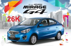 For sale 2017 Mitsubishi Cars Affordable Deals !!Mirage G4 and Hatchback Lowest Promo !!