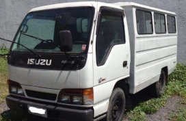 Isuzu NHR 2002 Model White Truck For Sale 