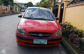 Hyundai Getz 2010 Manual Red Hb For Sale 