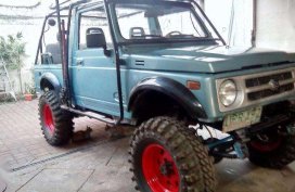 Suzuki Samurai 1998 Manual Blue SUV For Sale 