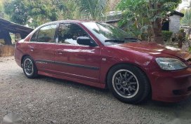 Honda CIVIC dimention vti 2003model manual FOR SALE