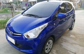 Hyundai Eon Glx 2016 Manual Blue HB For Sale 