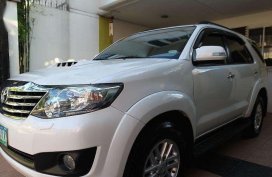 2014 Toyota Fortuner V Diesel for sale