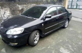 Toyota Corolla Altis 2001 Black Sedan For Sale 