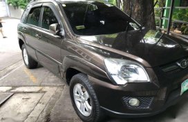 Kia Sportage 2009 CRDi AT Brown SUV For Sale