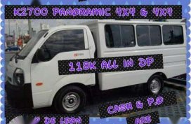 Kia K2700 panoramic 4x2 & 4x4 2016 FOR SALE