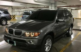 BMW X5 3.0 Diesel 2005 Gray SUV For Sale 