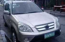 Honda CRV 2006 Model SUV Beige For Sale 